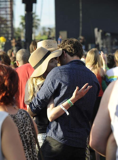 Diane Kruger attends the H&M Loves Music Coachella 2013 kick-off Event at Merv Griffin Estate in La Quinta in April 