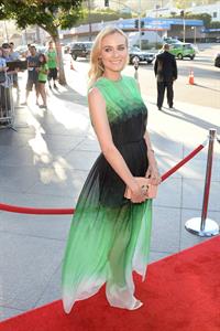 Diane Kruger arrive at the Series Premiere of F's 'The Bridge' at the DGA Theater July 8, 2013 