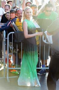 Diane Kruger arrive at the Series Premiere of F's 'The Bridge' at the DGA Theater July 8, 2013 
