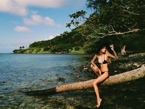 Jenah Yamamoto in a bikini