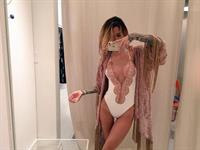 Jenah Yamamoto in a bikini taking a selfie