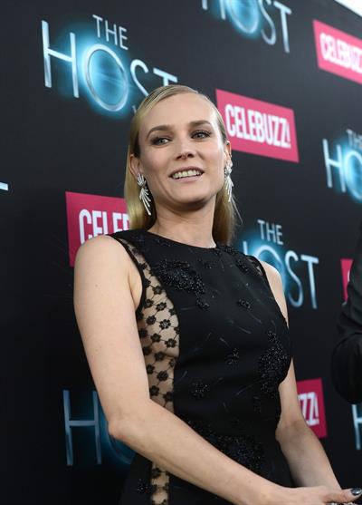 Diane Kruger Premiere of Open Road Films 'The Host' at ArcLight Cinemas Cinerama Dome in Hollywood March 19, 2013