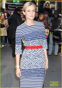Diane Kruger at GMA studios in NYC
