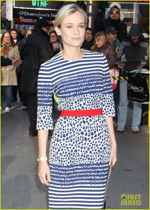 Diane Kruger at GMA studios in NYC