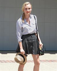 Diane Kruger Attends a Memorial Day Party Hosted by Joel Silver in LA on May 27, 2013