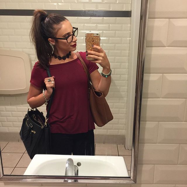 Sierra Dallas taking a selfie