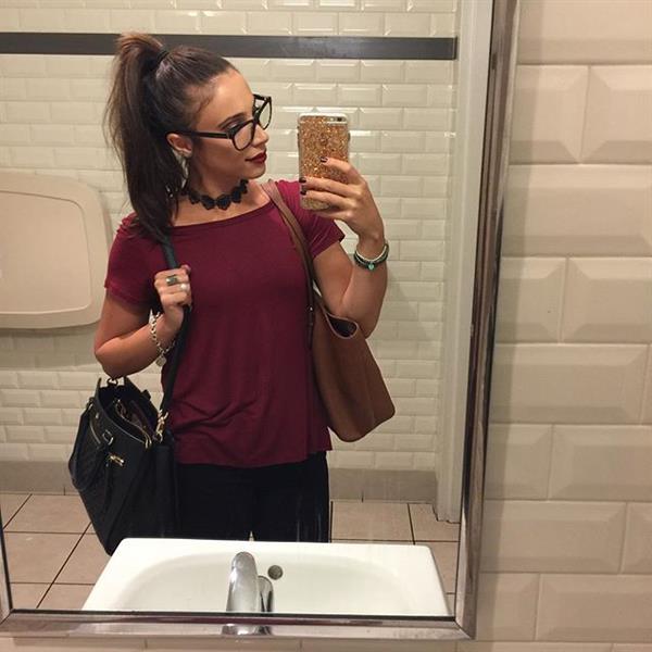 Sierra Dallas taking a selfie