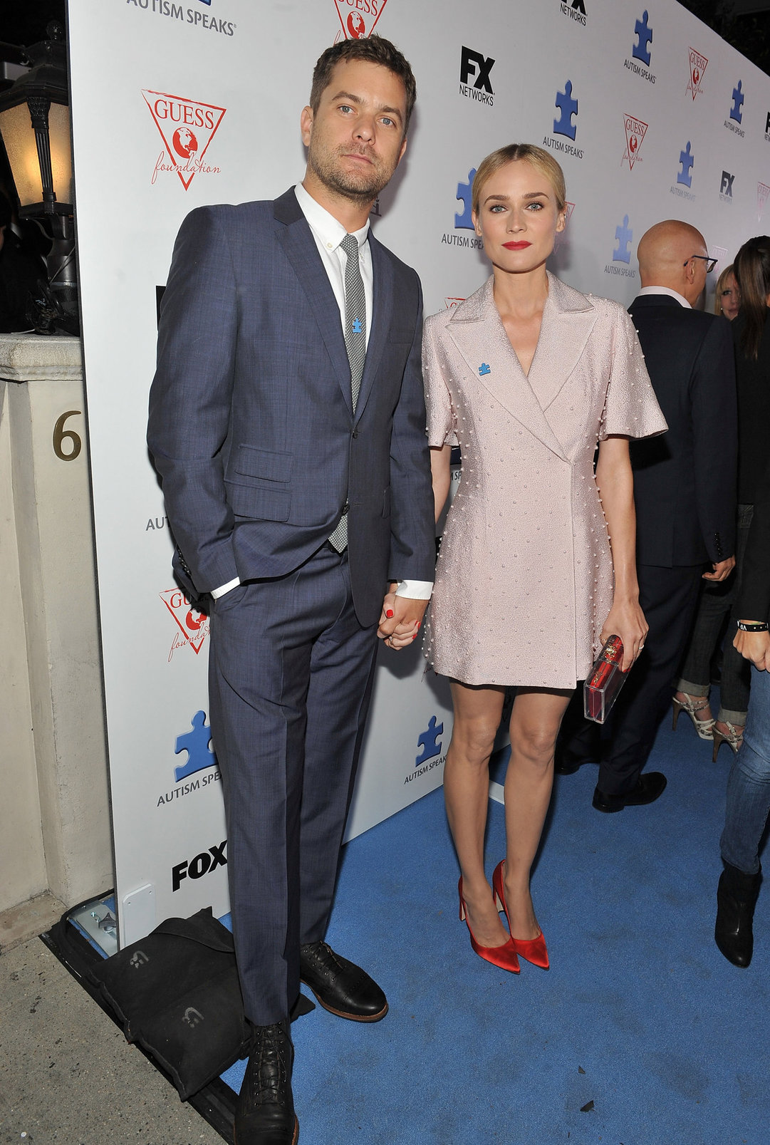 Diane Kruger At Autism Speaks Blue Jean Ball at Boulevard 3 in LA on October 24, 2013