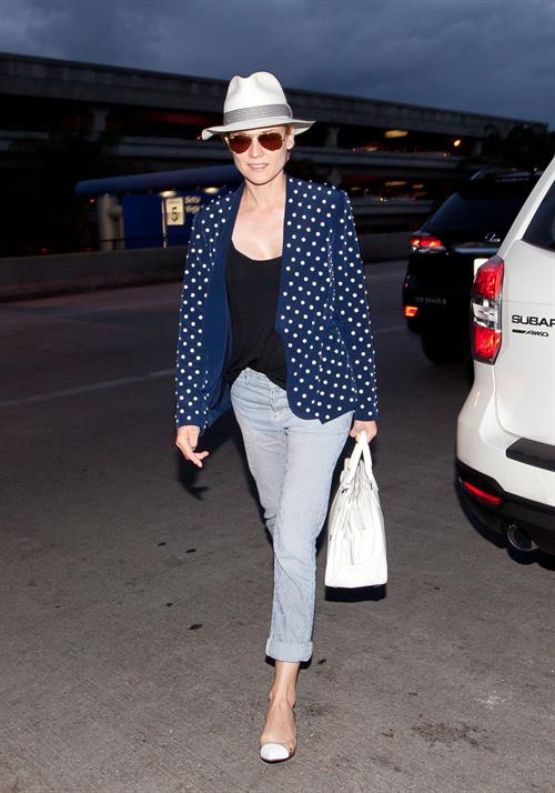 Diane Kruger Arrives At LAX