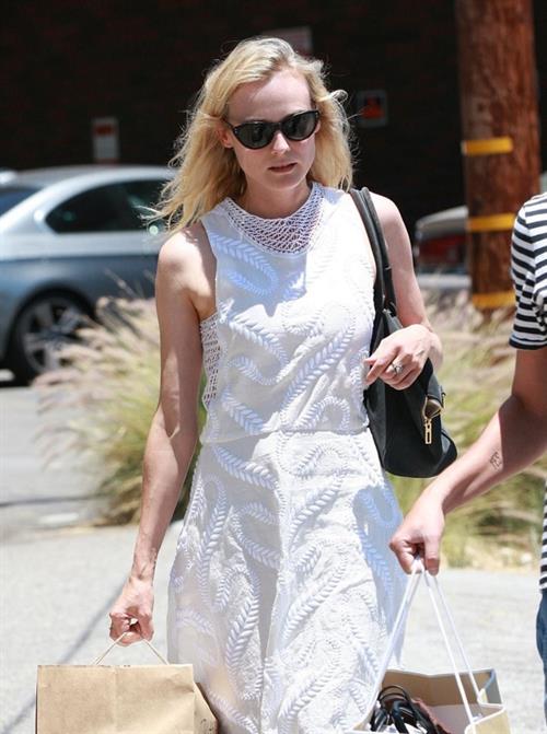Diane Kruger Shops in West Hollywood on June 27, 2013