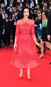 Dita Von Teese 'Behind The Candelabra' Premiere - 66th Annual Cannes Film Festival (May 21, 2013) 