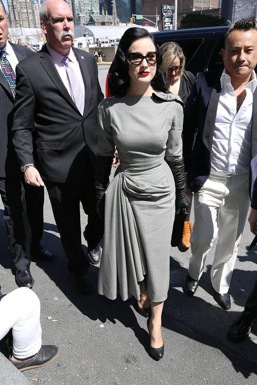 Dita Von Teese International Beauty Show (April 14, 2013) 