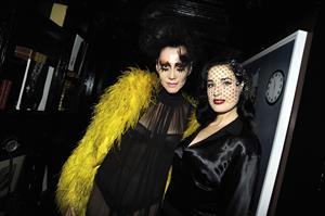 Dita Von Teese at Intimate Dinner Party March 12, 2013 