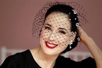 Dita Von Teese Aleis Mabille Fashion Show at Paris Fashion Week 1/21/13 