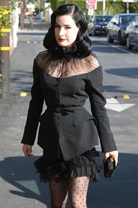 Dita Von Teese - Fragrance Launch in LA 12/15/12  