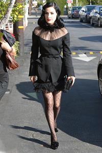 Dita Von Teese - Fragrance Launch in LA 12/15/12  