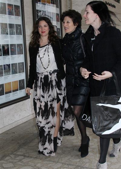 Drew Barrymore - Arrives at the New York City Ballet's Annual Luncheon Benefit (07.02.2013) 