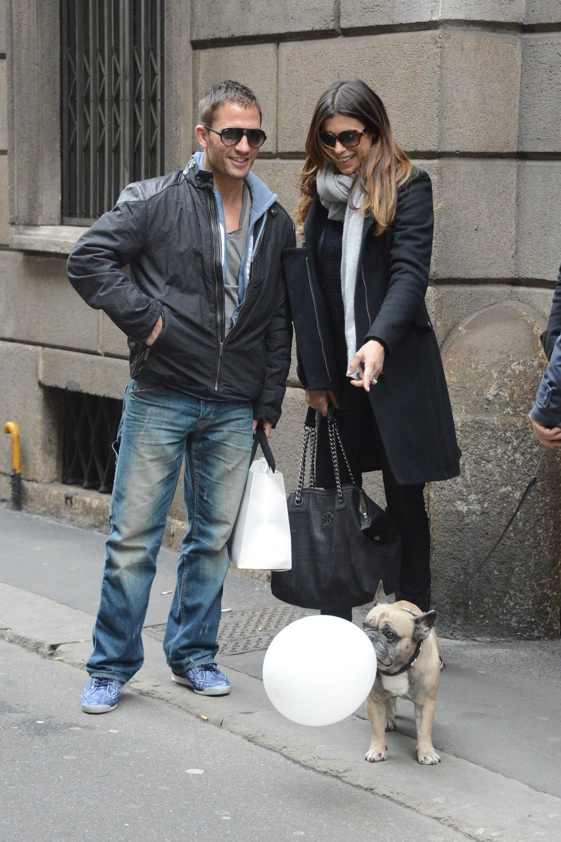 Elisabetta Canalis Pictures Elisabetta Canalis out and about in Milan (29.03.2013)
