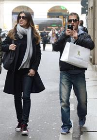 Elisabetta Canalis out and about in Milan (29.03.2013) 
