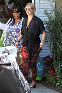 Elisha Cuthbert - Leaving a party in Brentwood - August 12, 2012