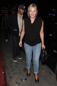 Elisha Cuthbert - Arriving to the Chateau Marmont with a mystery male companion in West Hollywood - August 2, 2012