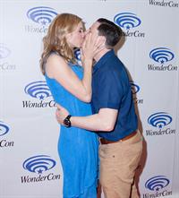 Elizabeth Mitchell WonderCon Anaheim 2013 Day 2 on March 30, 2013 