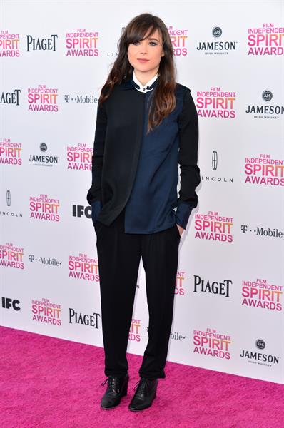 Ellen Page 2013 Film Independent Spirit Awards in Santa Monica - Feb. 23 2013 