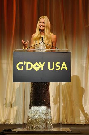 Elle Macpherson 2013 G'Day USA Black Tie Gala in LA 1/12/13 