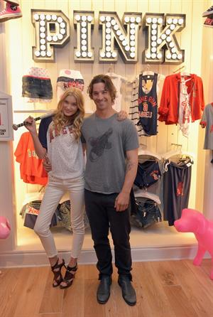 Elsa Hosk - Victoria's Secret PINK Southern California Store Opening in Newport Beach (May 31, 2012)