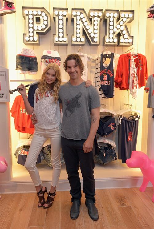 Elsa Hosk - Victoria's Secret PINK Southern California Store Opening in Newport Beach (May 31, 2012)