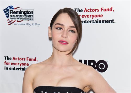 Emilia Clarke 2013 Actors Fund Gala, April 29, 2013