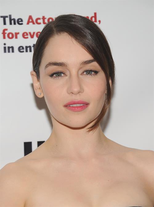 Emilia Clarke 2013 Actors Fund Gala, April 29, 2013