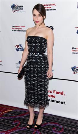 Emilia Clarke 2013 Actors Fund Gala, April 29, 2013