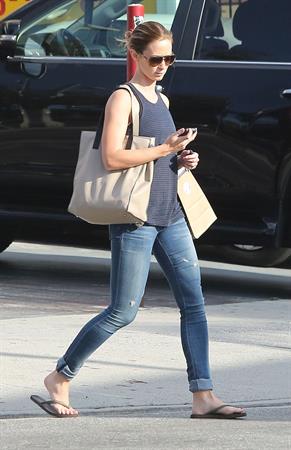 Emily Blunt - Shopping in West Hollywood - August 16, 2012