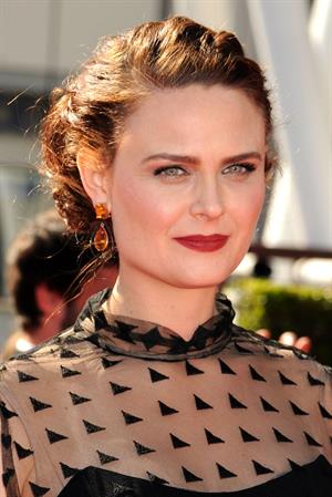 Emily Deschanel - Creative Arts Emmy Awards 9/15/12  