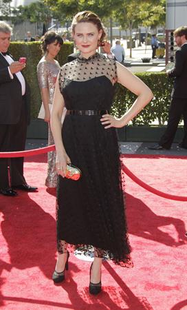 Emily Deschanel - Creative Arts Emmy Awards 9/15/12  