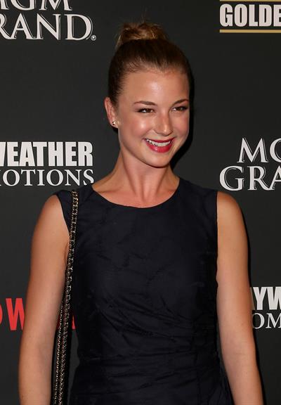 Emily VanCamp – Mayweather vs Alvarez Party 9/14/13  