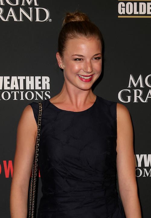 Emily VanCamp – Mayweather vs Alvarez Party 9/14/13  