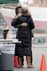 Emily VanCamp - On the Set of Revenge in Los Angeles (07.02.2013) 