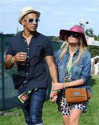 Emma Bunton - V Festival at Hylands Park in Chelsmford - August 18, 2012