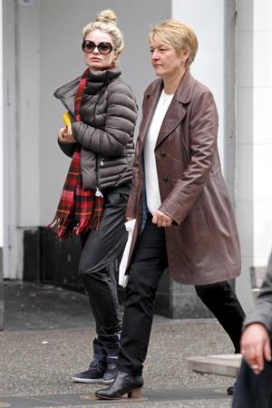 Emma Rigby “Once Upon a Time in Wonderland” set 10/18/13  