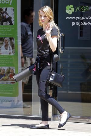 Emma Roberts - in Studio City, LA 8/22/13  