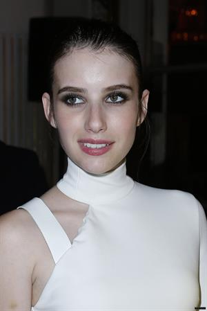 Emma Roberts - Versace Fashion Show, Paris 6/30/13