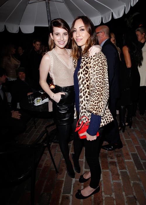 Emma Roberts - Ferragamo Presents S/S Collection 1/24/13  
