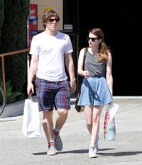 Emma Roberts - Spotted shopping at Samy's in Los Angeles (30.03.2013) 