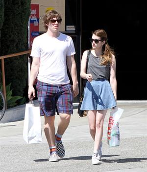Emma Roberts - Spotted shopping at Samy's in Los Angeles (30.03.2013) 