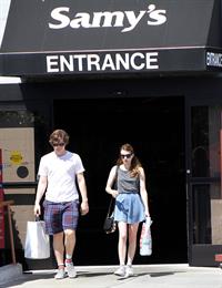 Emma Roberts - Spotted shopping at Samy's in Los Angeles (30.03.2013) 