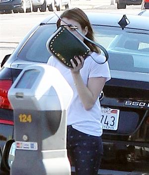 Emma Roberts - Spotted with her hearts in her boots in Santa Monica (14.02.2013) 