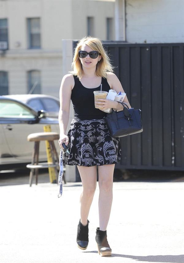 Emma Roberts - O&A in Los Angeles - August 28, 2012