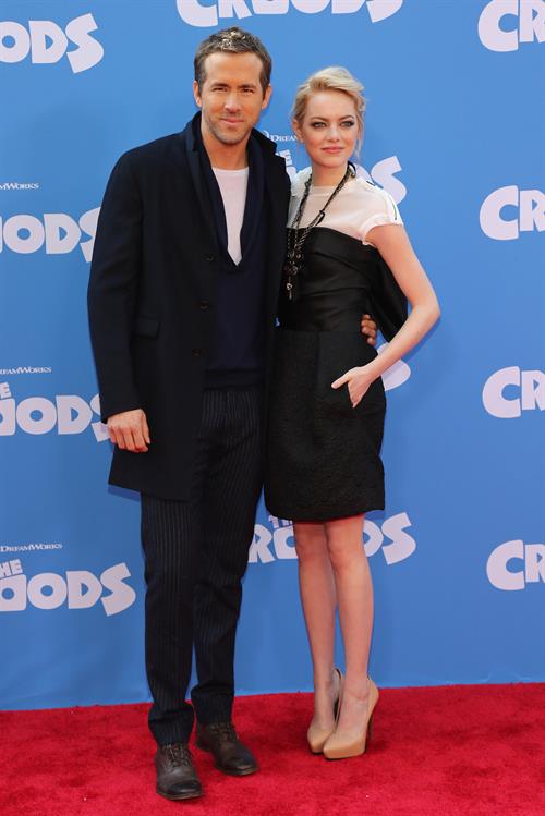 Emma Stone 'The Croods' premiere in NYC 3/10/13 